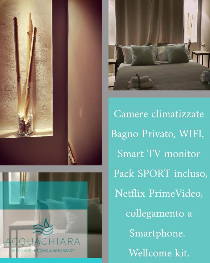 Acquachiara Iseo Deluxe Bed & Breakfast Iseo Center With Garden And Parking Inside Foresteria Exterior photo