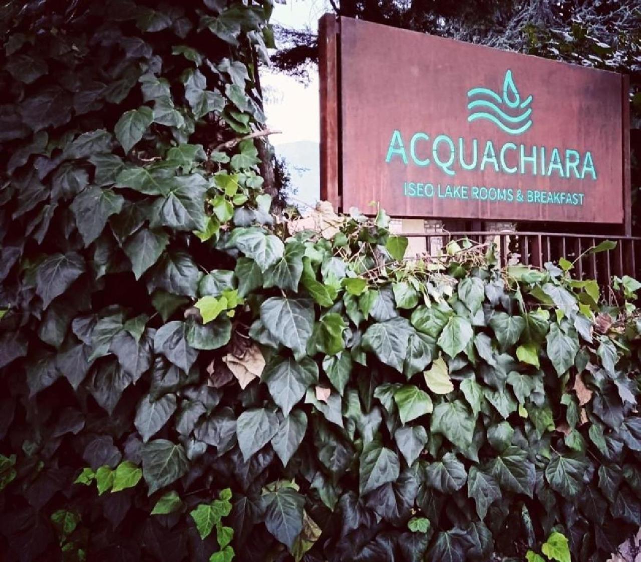 Acquachiara Iseo Deluxe Bed & Breakfast Iseo Center With Garden And Parking Inside Foresteria Exterior photo